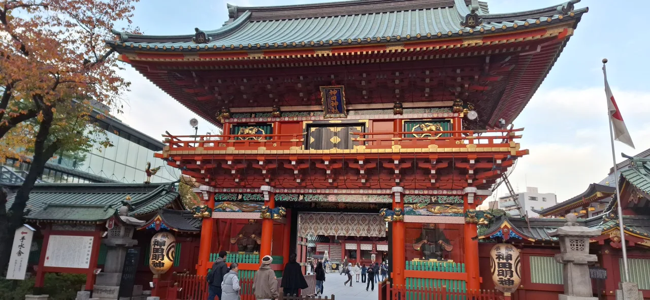 Kanda Myojin shrine, Zuishin-mon main gate, Tokyo